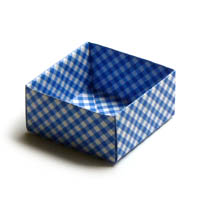 Einfache Origami Schachtel