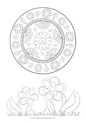 Mandala Blumen