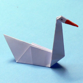 Origamischwan 1