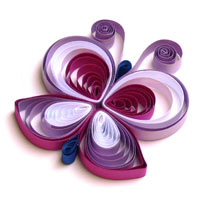 Quilling Schmetterling 3