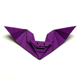 Origami Fledermaus
