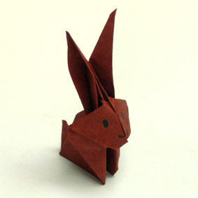 Origami Tiere Falten Hase