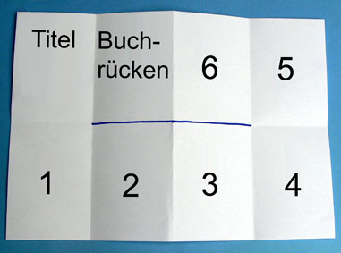 Kleines Buchlein Mit Kindern Falten